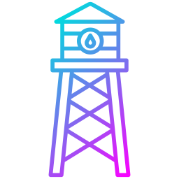 wieża ciśnień ikona