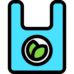 Eco bag icon