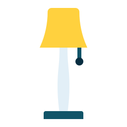 décor de lampe Icône