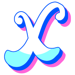 letra x sticker