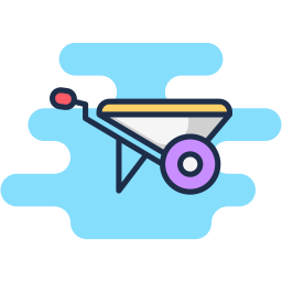 Wheelbarrow icon