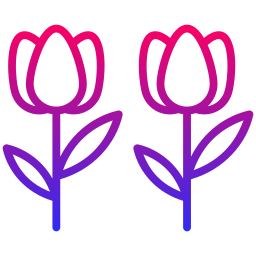 tulipas Ícone