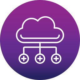 Cloud computing icon