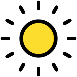 Sun icon