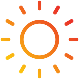 Sun icon