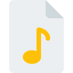 Audio file icon