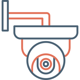 caméra de vidéosurveillance Icône