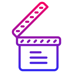 Clapperboard icon