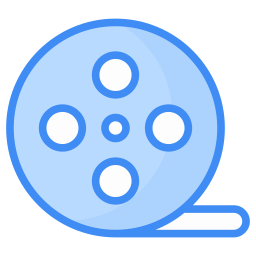 Film reel icon