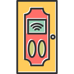 Smart door icon