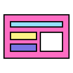 웹사이트 디자인 icon
