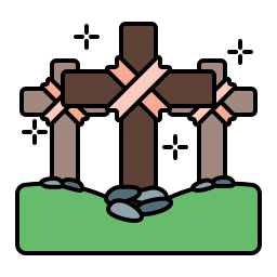 христианский крест иконка