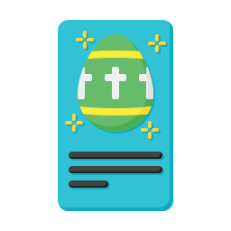 Greeting card icon