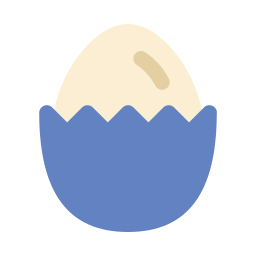 guscio d'uovo icona