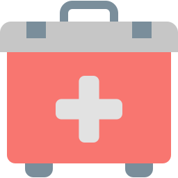 First aid kit icon