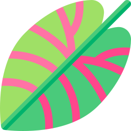 Fancy leaf caladium icon