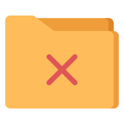 remover archivo icono