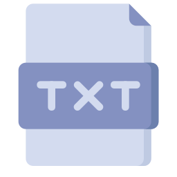 plik txt ikona
