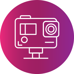 Action camera icon