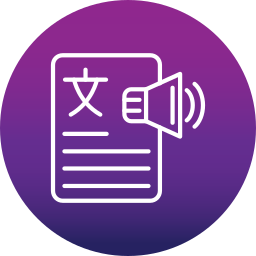 Text to speech icon