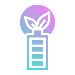 Eco battery icon