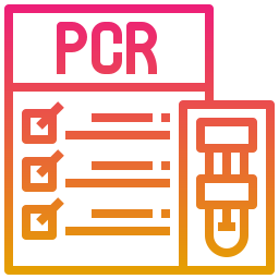 prueba pcr icono