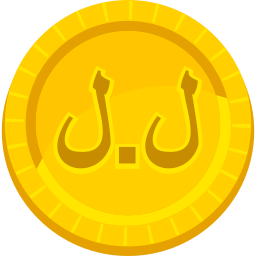 Lebanese pound icon