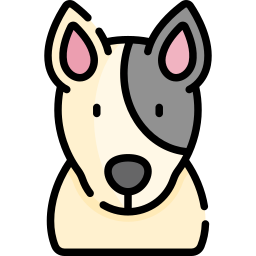 Bull terrier icon