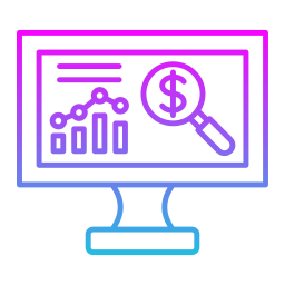 investigación de mercado icono