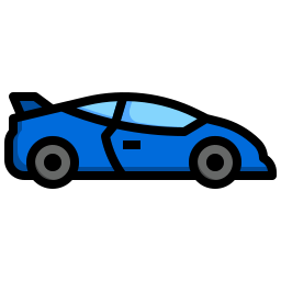 Sport car icon