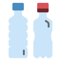 garrafa de plástico Ícone