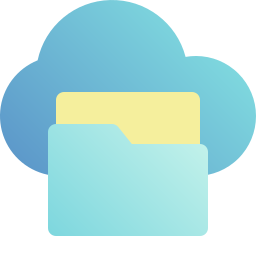 Cloud folder icon