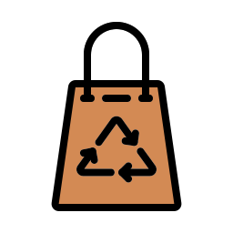 Мешок для переработки иконка