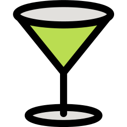 Cocktail glass icon