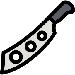 coltello da formaggio icona