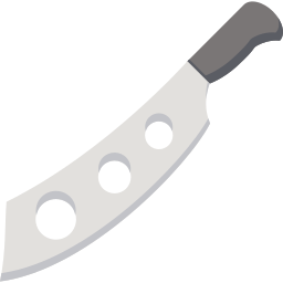 coltello da formaggio icona