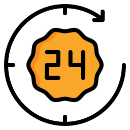 24시간 지원 icon