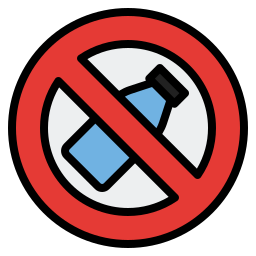 No plastic icon