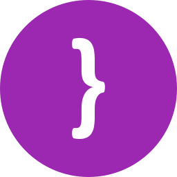 Curly bracket icon