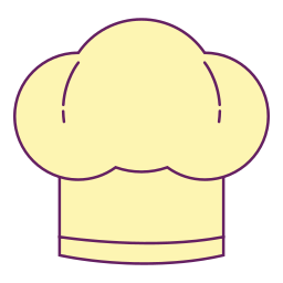 요리사 모자 icon