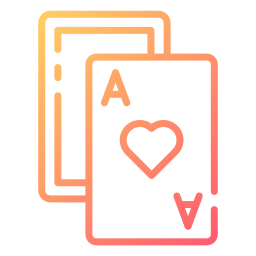giocando a carte icona