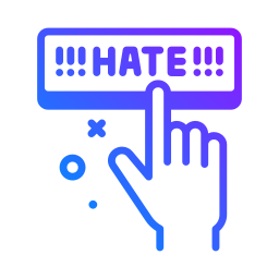 Hate icon