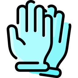 guante de mano icono