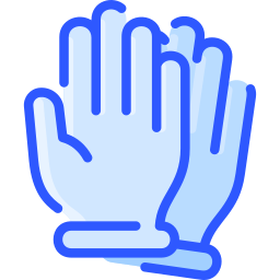 Hand glove icon