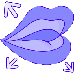 aumento de labios icono
