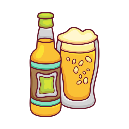 Beer sticker