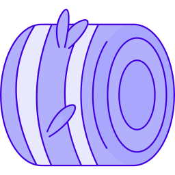 Hay bale icon