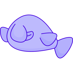 pesce blob icona