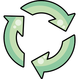 화살표 원 icon