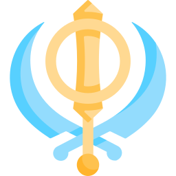 símbolo sikh Ícone